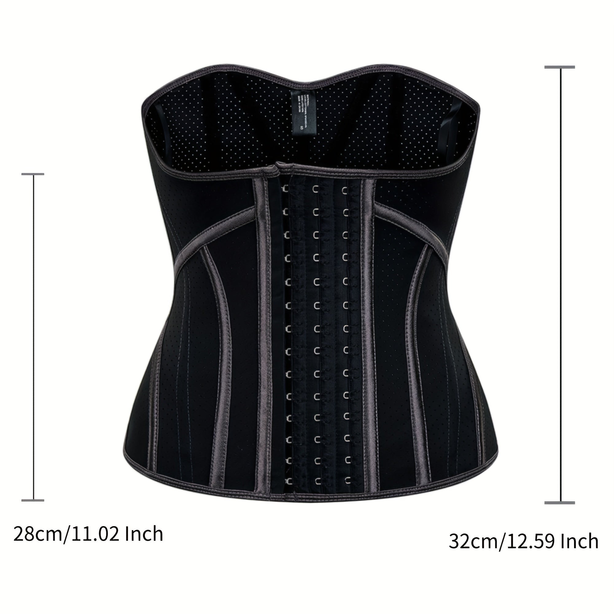 Latex Waist Training Belt Corset Girdle U Shaped Breathable