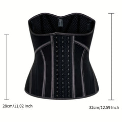 Latex Waist Training Belt Corset Girdle U Shaped Breathable