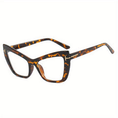Cat Eye Anti Blue Light Glasses for Women Men Block Frame