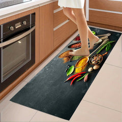 2pcs Soft Kitchen Rug Cushioned Anti Fatigue Kitchen Rug Set