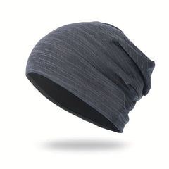 Men's Warm Knitted Ski Hat Ear Protection Winter Beanie