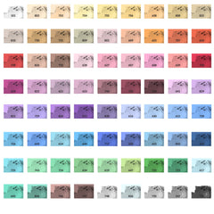 72 Master Professional Pastel Set Blendable Crayons Smooth Texture Ideal Artists