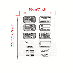 1pc Ancients Stamps Scrapbook Paper Craft Album Card Punch Art Stamps