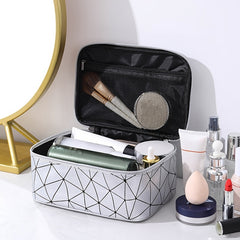 Waterproof Travel Cosmetic Bag High Capacity Women Makeup Toiletries Organizer