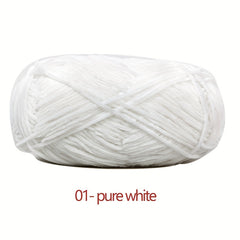 Chenille Yarn Soft Knitting Crochet Hand Knitted Velvet Yarn 148m