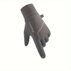 Reflective Waterproof Skiing Gloves Non Slip Touch Screen Gloves