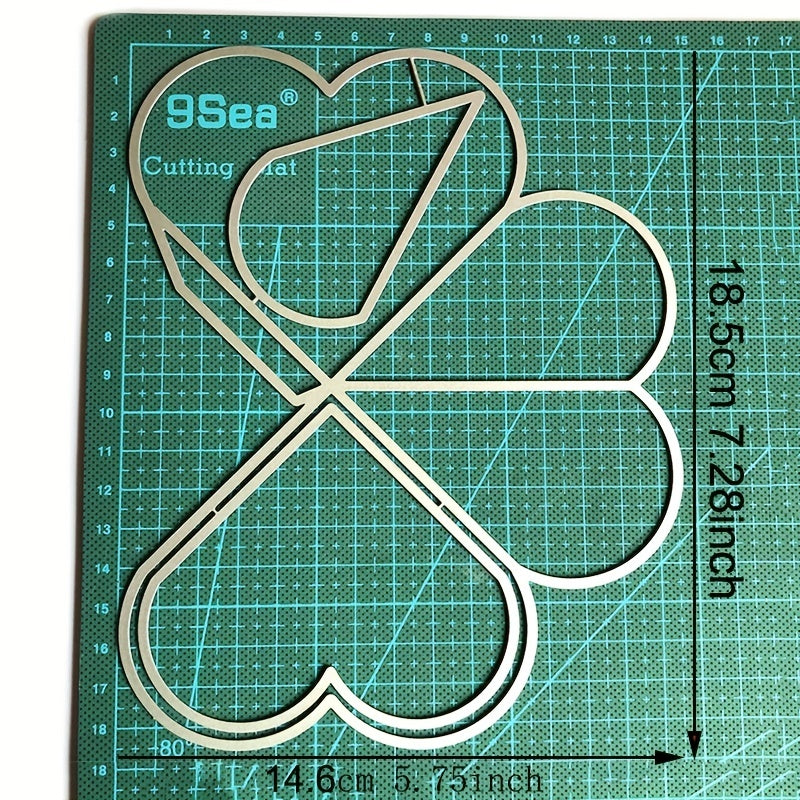 Heart Shaped Pop Up Cards Metal Cutting Dies Scrapbooking