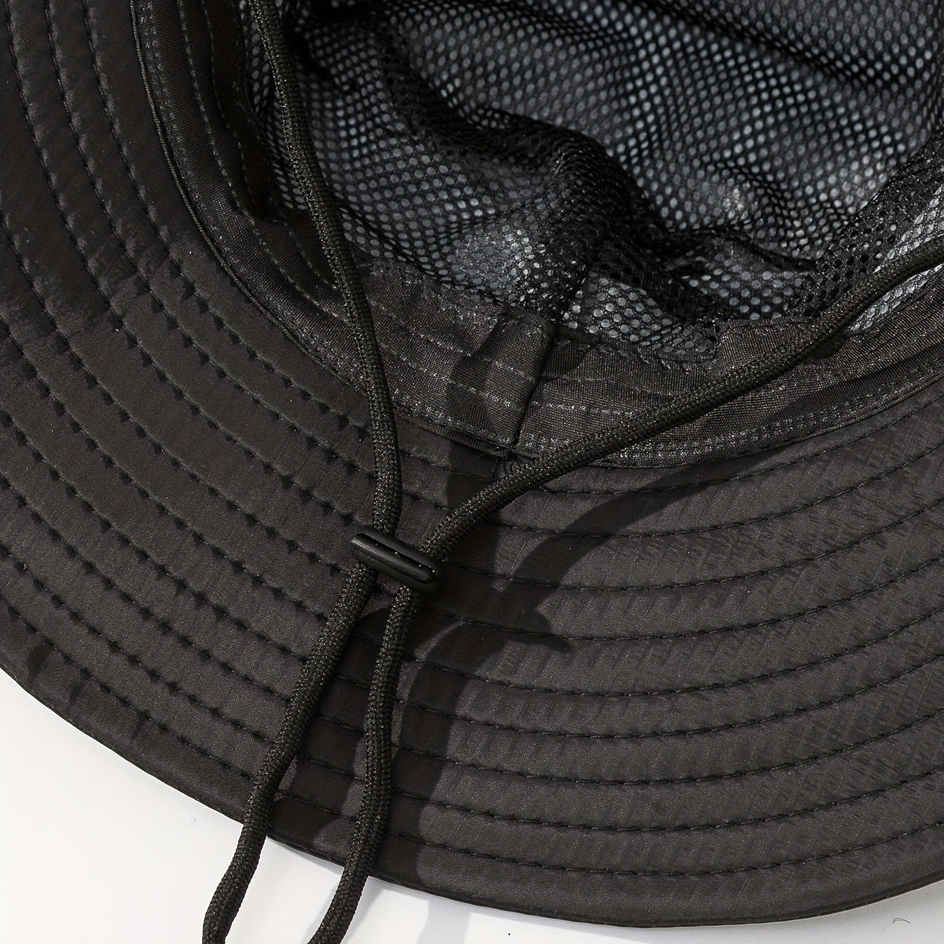 Waterproof Fisherman Hat with Chin Strap, Foldable Bucket Hat for Hiking