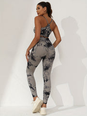 Tie Dye Yoga Suit Sports Bra & Leggings Activewear