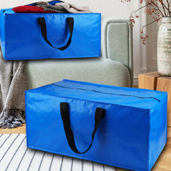 Heavy Duty Extra Large Moving Bags Backpack Straps Strong Handles & Zippers