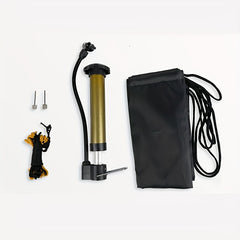 Portable Air Pump Kit Sports Balls Needle Nozzle Extension Hose