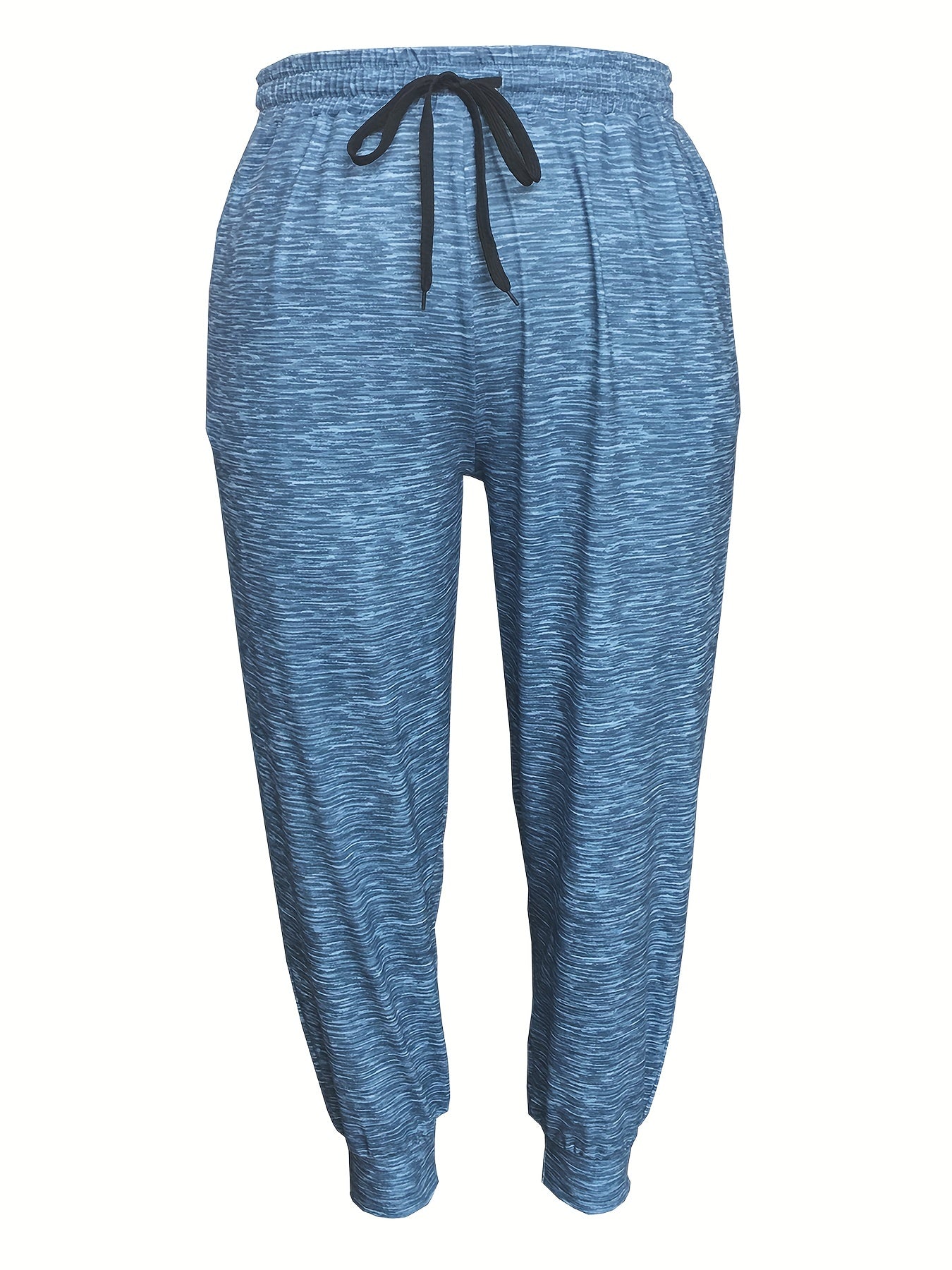 Tie Waist Straight Leg Workout Fitness Joggers