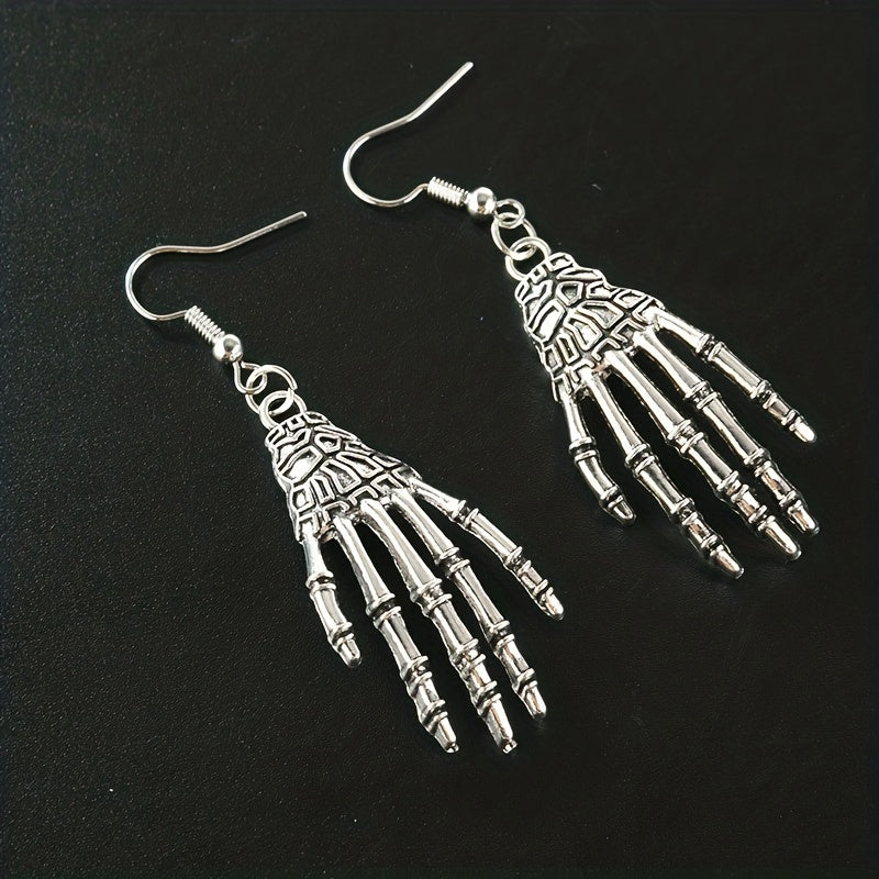 Skeleton Ghost Claw Earrings Halloween Gift