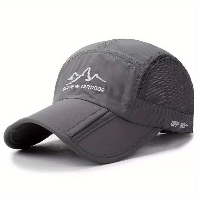 Quick Drying Baseball Cap for Men Outdoor Sports Travel Sunshade Hat