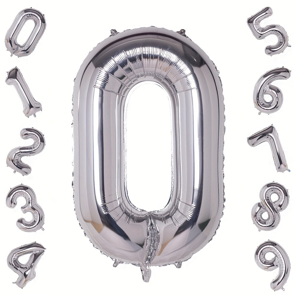 6Cm Big Numbers 0-9 Birthday Party Decorations Foil Mylar Balloon