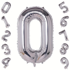 6Cm Big Numbers 0-9 Birthday Party Decorations Foil Mylar Balloon