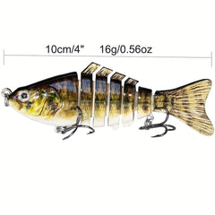 7 Segment Swimbait Crankbait Hard Bait Fishing Lure 16g