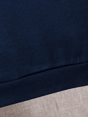 Boys Flower Print Hooded Sweatshirt for Spring Fall