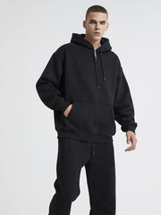 MINIPIGGY Men's Fleece Hooded Sweatshirt Sports Hoodie Plus Size