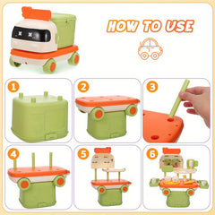 Kids Pretend Play Medical Kit with Storage Box
