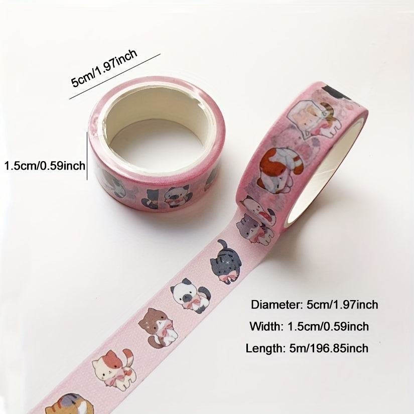 Decorative Adhesive Tape for DIY Crafts and Gift Wrapping