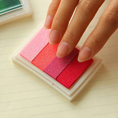 6 Vibrant Inkpads Set for Finger Painting & Graffiti Art