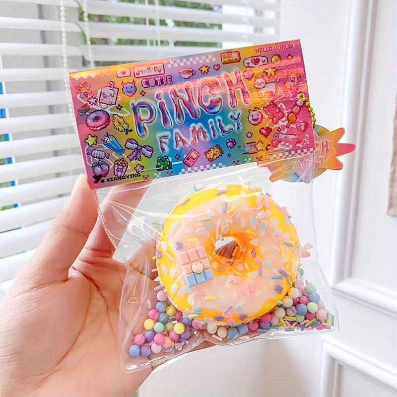 Creative Donut Squeeze Toy Decompressing Small Toy Office Casual Toy