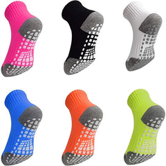 3 Pairs Boys Cotton Short Socks Anti Slip Sports Socks For 0-8 Years