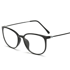 Vintage Square Frame Optical Glasses Artistic Myopia Glasses
