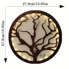 Retro Wooden LED Light Decoration Board
