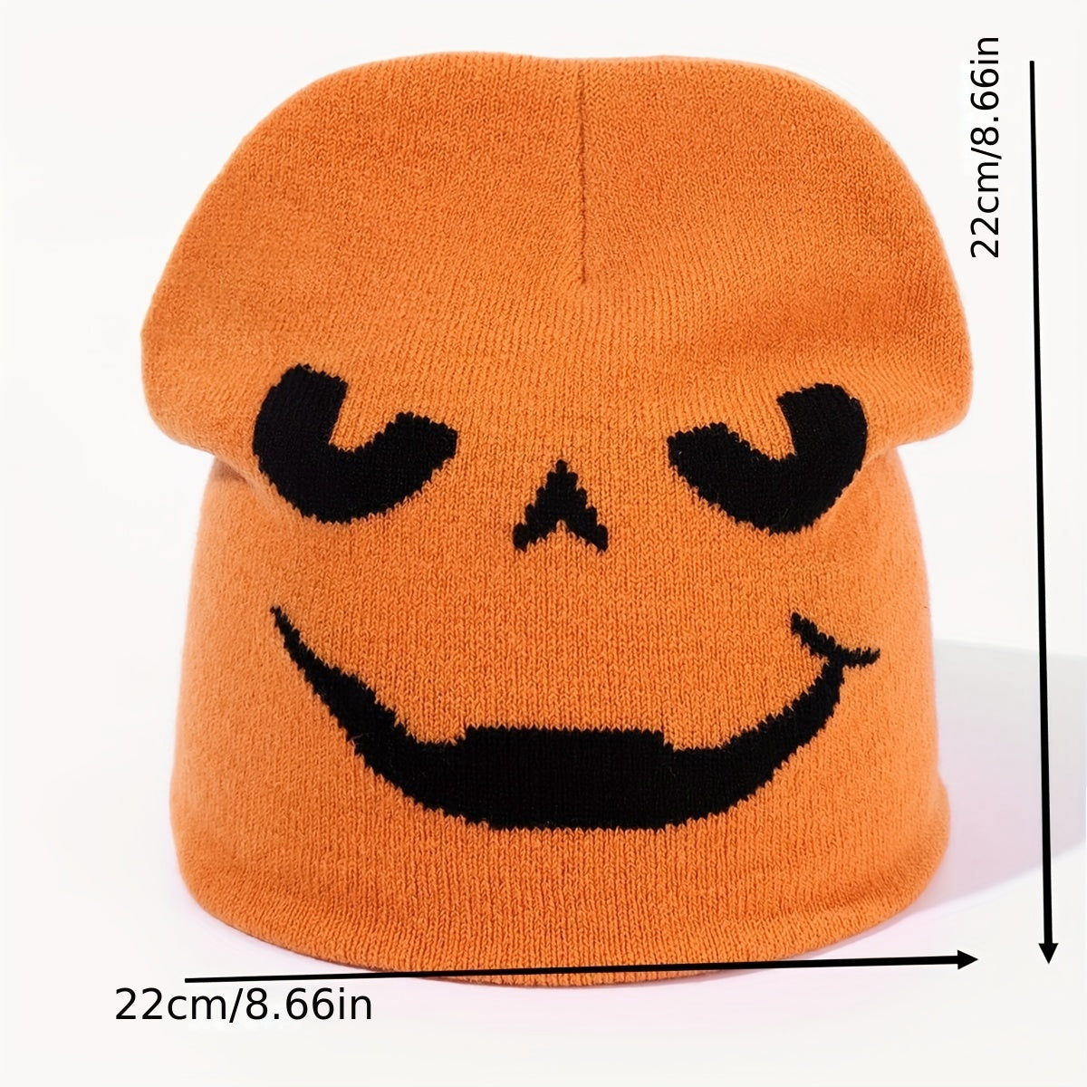 Funny Triangle Nose Knitted Jacquard Beanie Hat