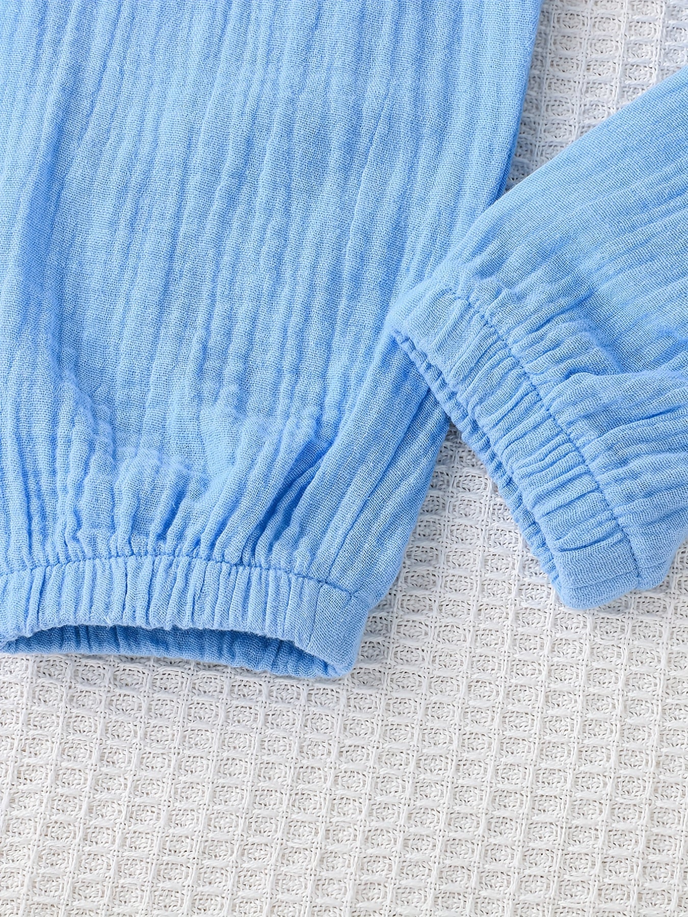 Girls' Cotton Linen Jogger Pants with Pockets