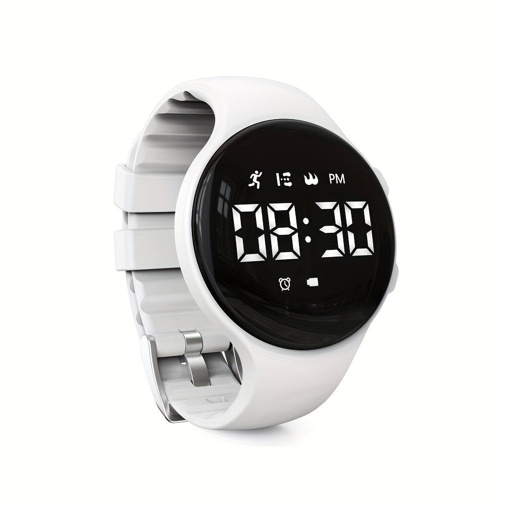 Kids LED Fitness Tracker Watch Non Wireless Digital Pedometer Waterproof