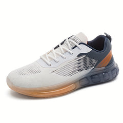 Men's Lace up Cushioned Sneakers Athletic Shoes