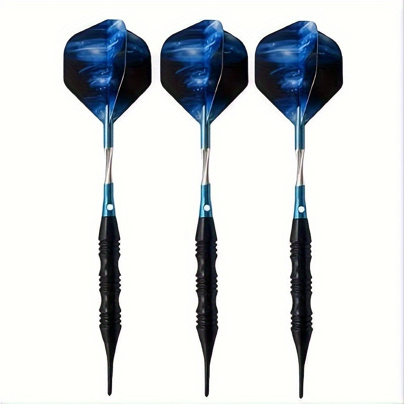 3PCS Soft Tips Darts Set Plastic Tips Darts Set With Case