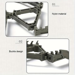 Foldable Gas Tank Holder for Outdoor Stove