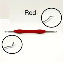 7pcs Dental Composite Filling Tools Kit Silicone Handles Stainless Steel