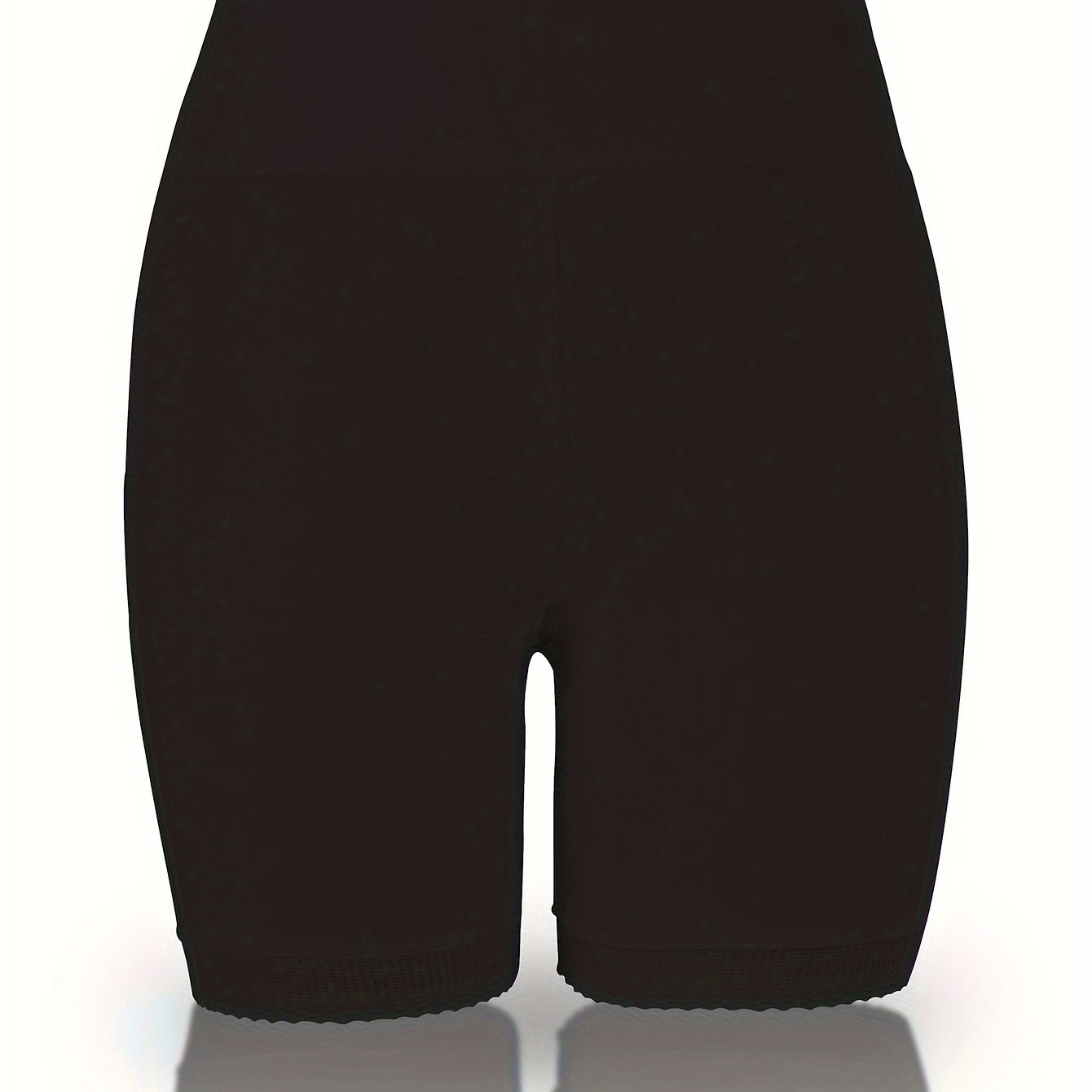 Lace Trim High Waist Safety Shorts