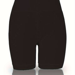 Lace Trim High Waist Safety Shorts