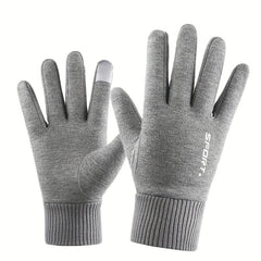 Winter Touch Screen Cycling Gloves Windproof Warm Thick Fitness Gloves