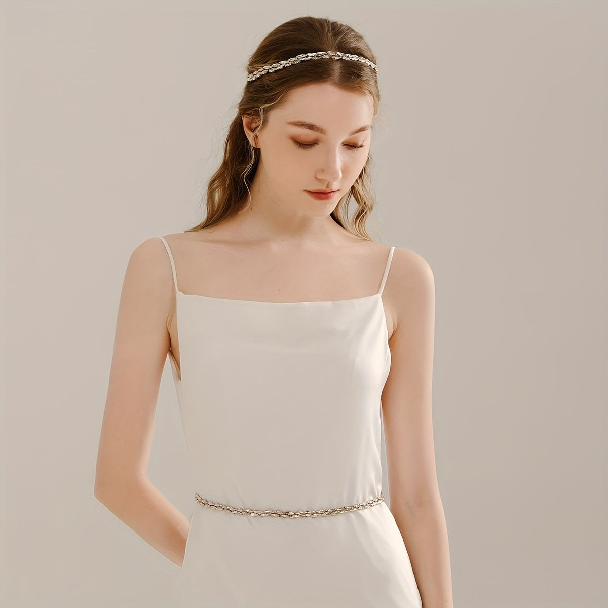 Rhinestone Bridal Belt Lace Girdle Wedding Accessories