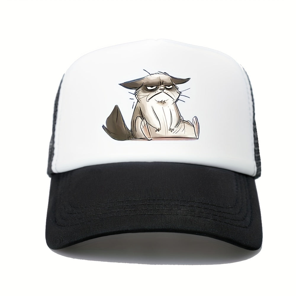 Men's Baseball Cap Mesh Breathable Fishing Hat Sun Hat