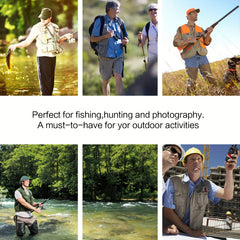 Breathable Pocket Fishing Vest Removable Oxford Fabric