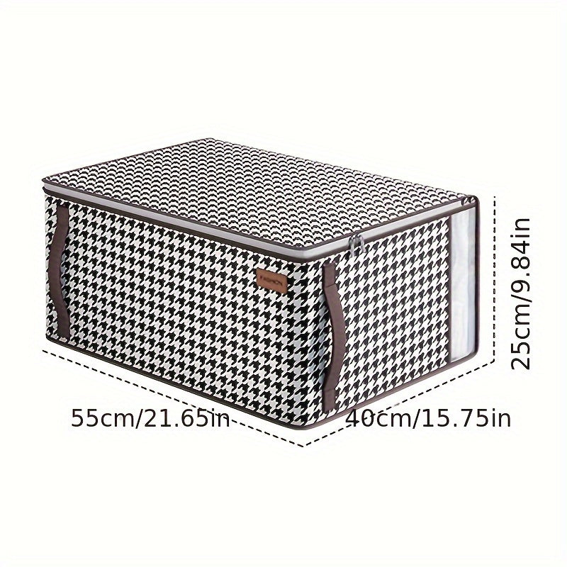 Large Capacity Cotton Quilt Bag Household Wardrobe Clothing Sorting Box