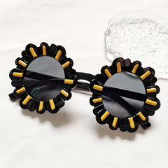 Kids Sunflower Sunglasses UV Protection for Hiking Travel