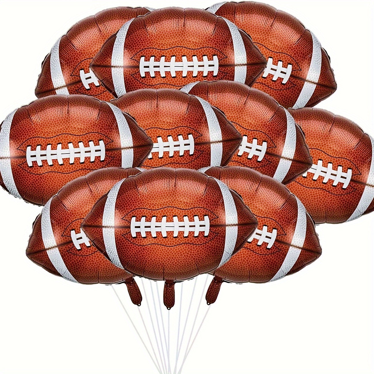 100pcs Football Balloons Football Themed Birthday Party Decorations