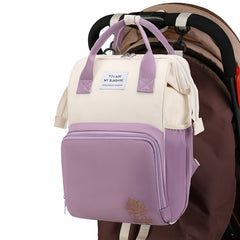 Fashionable Mother Bag Portable Waterproof Backpack Large Capacity Bag