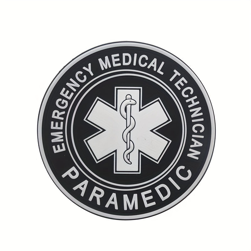 Embroidered Reflective Fabric Morale Patch PVC Applique