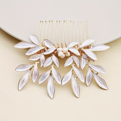 Faux Pearl Bridal Hair Comb Wedding Hair Accessories