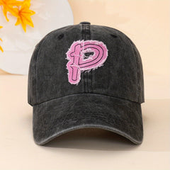 Patch Baseball Cap Solid Washed Distressed Dad Hats Lightweight Adjustable Gol